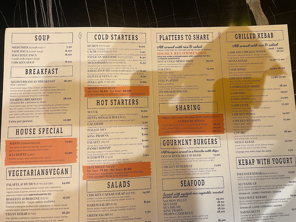 Diyarbakir Restaurant Menu - Image 3