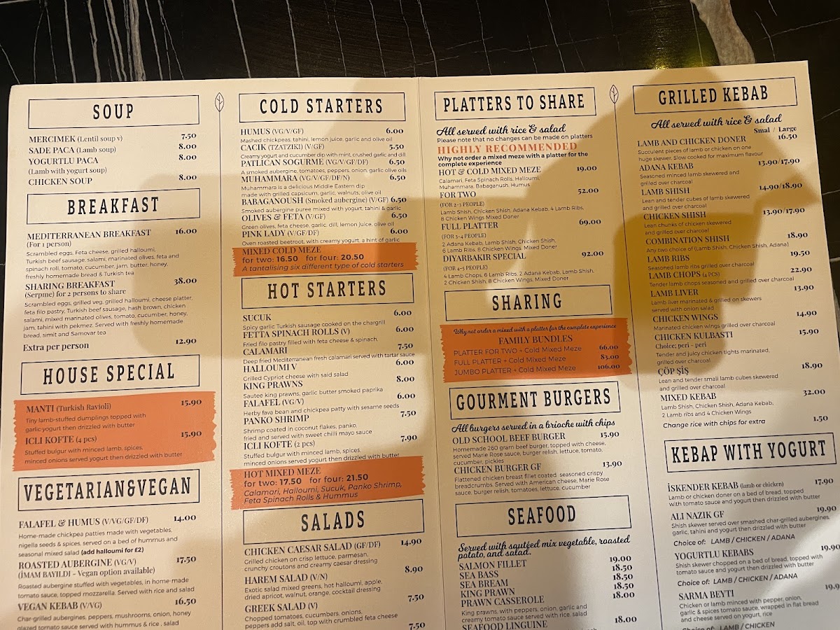 Diyarbakir Restaurant Menu - Image 4